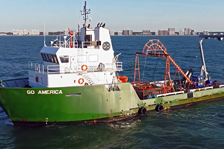 Anjana subsea cable connection to DC BLOX Myrtle Beach CLS