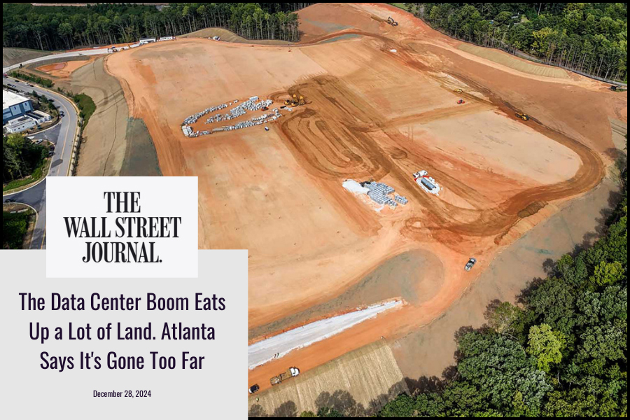 WSJ article on Atlanta data center boom