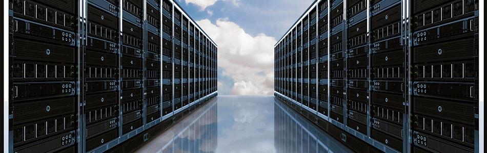 Data center with storage in the cloud
